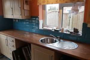 Horley – Kitchen tilling job