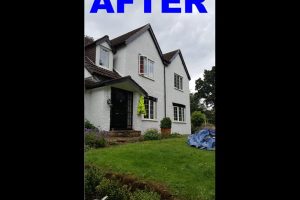 Full house exterior painting – Merstham