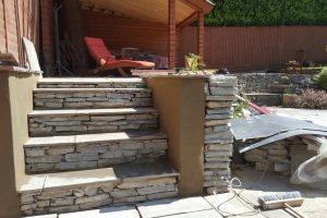 Sevenoaks – garden stairs job